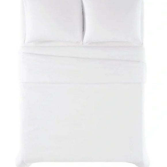 Frye White Denim Comforter Set - Picture 4 of 5